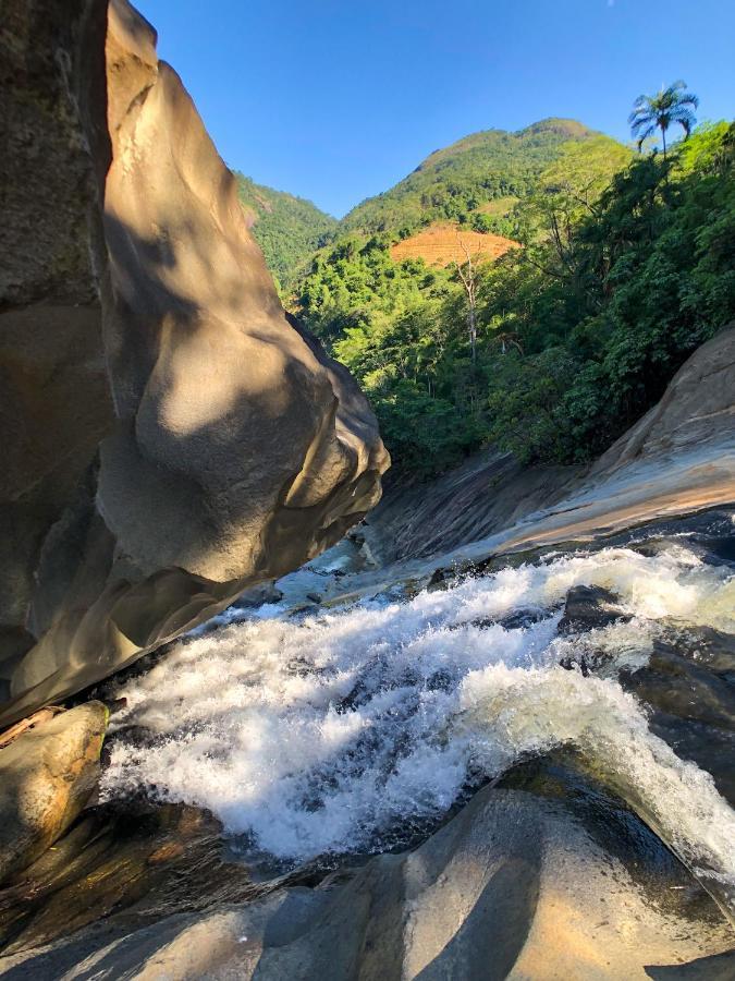 Parque Ribeirao - Cachoeira Da Fumaca - Pousada Camping Santa Leopoldina Esterno foto